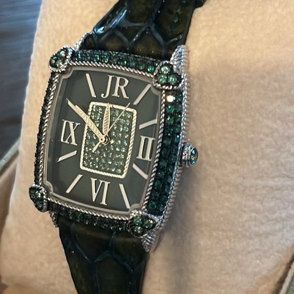 Judith Ripka Women’s Green Watch - Picture 3 of 10
